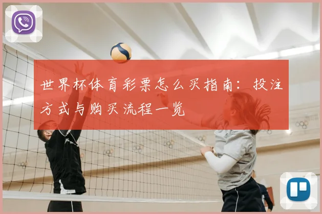 世界杯体育彩票怎么买指南：投注方式与购买流程一览